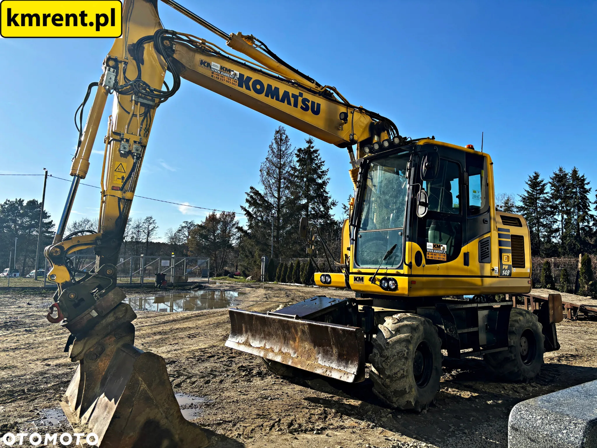 Komatsu PW 148-10 .| JCB JS 145 VOLVO EW 140 CAT LIEBHERR 313 314 315 - 9
