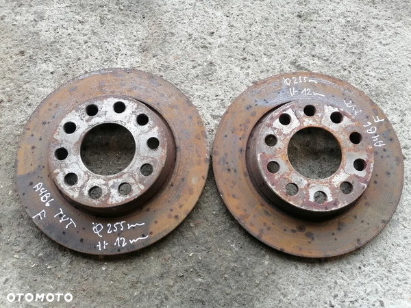 Tarcze Hamulcowe Tył Tylne 255mm Audi A4 B6 B7