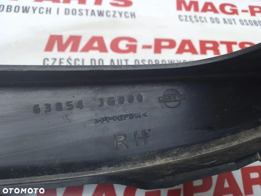 chlapacz przedni prawy przód nissan x-trail t31 07-14 63854 jg000 - 4