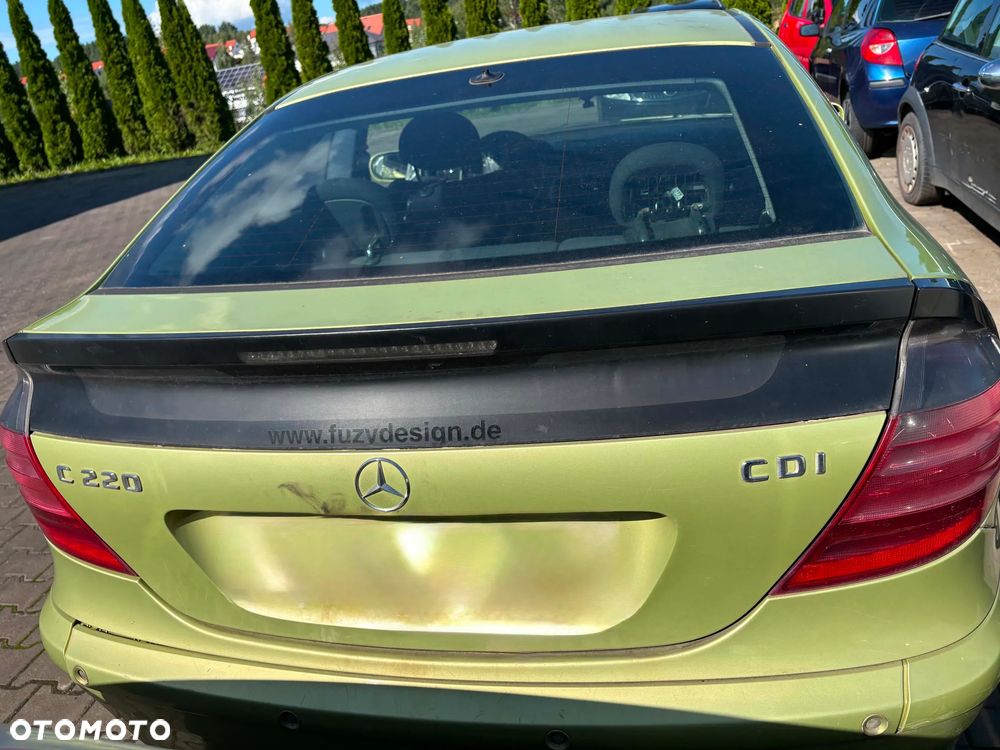 KLAPA BAGAŻNIKA MERCEDES W203 COUPE C220 - 1