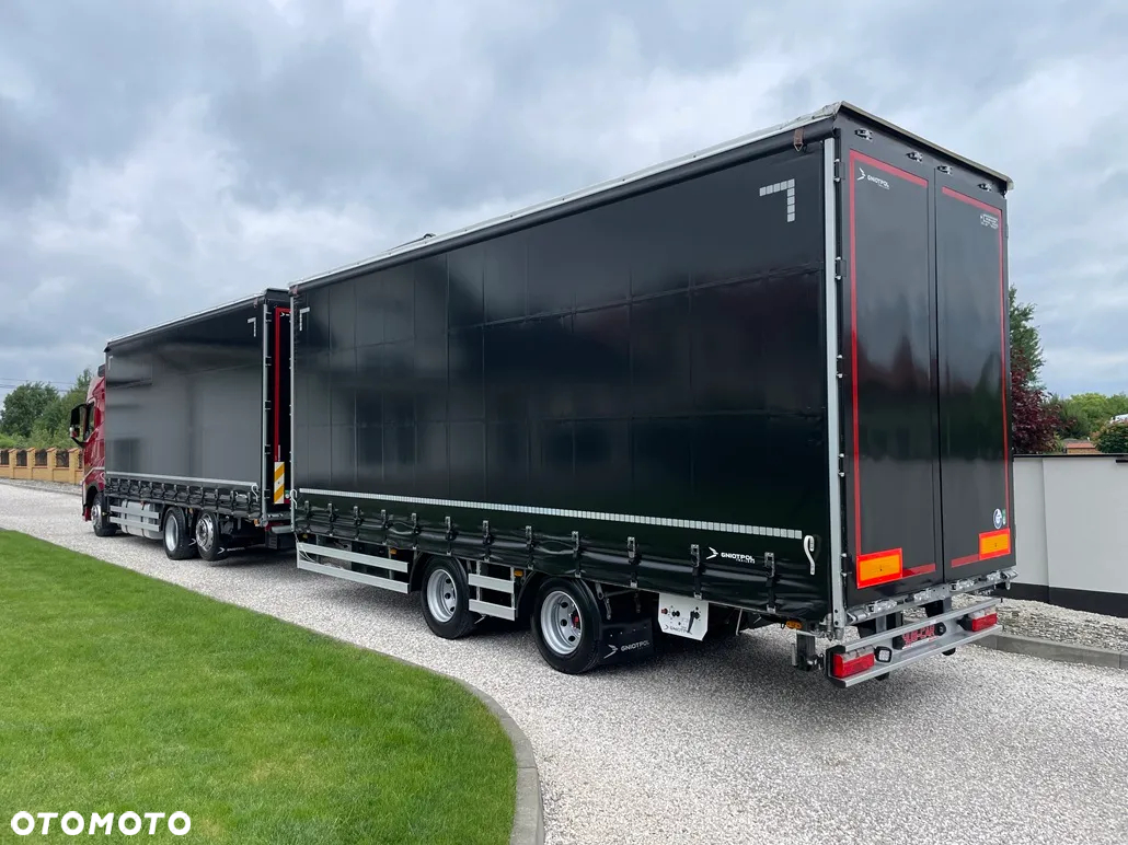Volvo FH 460**2019XII**TANDEM PRZEJAZDOWY**7.70+7.70 120M3**JAK NOWY** - 6