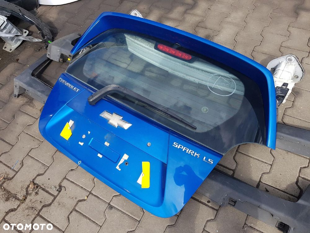 CHEVROLET SPARK III M300 09-13r KLAPA BAGAŻNIKA TYŁ GCT - 4