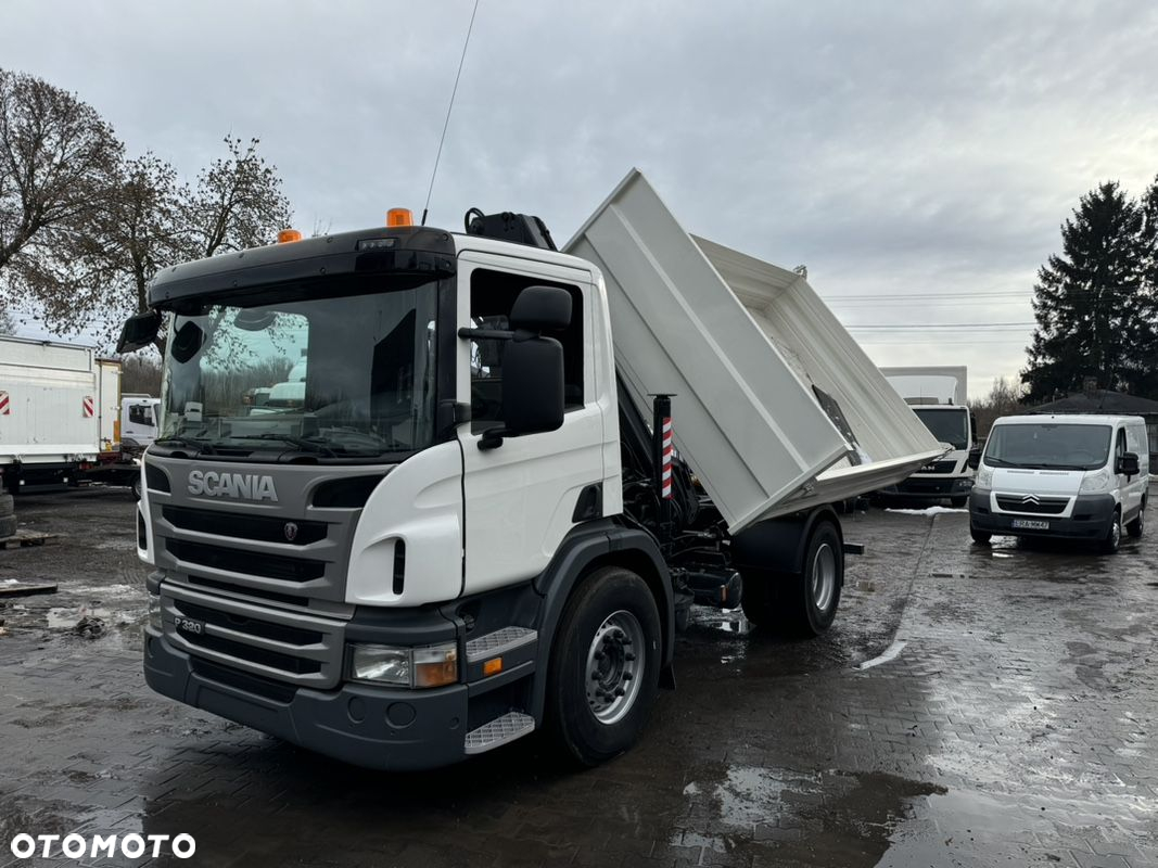 Scania P 320 / Wywrotka HDS HIAB - 9