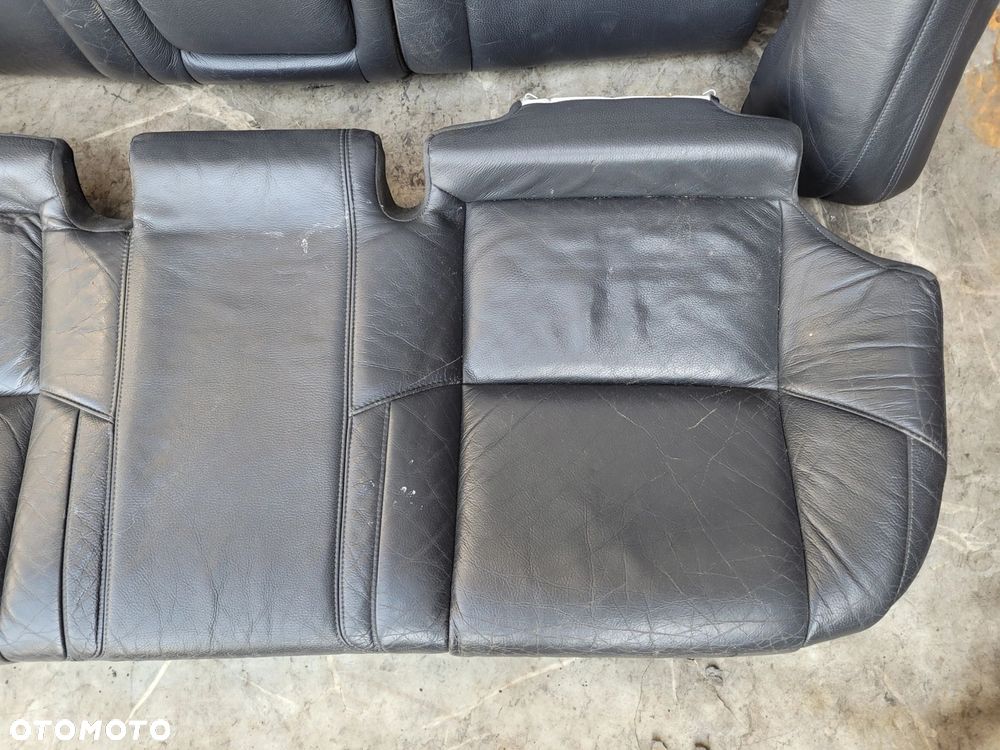 KANAPA TYŁ TYLNA VOLVO S80 I LIFT CZARNA SKÓRA - 3