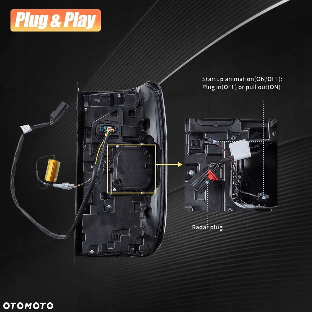 Lampy tyl ne kpl Led Neon Diodowe Raptor-look Ford Ranger VI 6 mk6 t9 2022- - 7