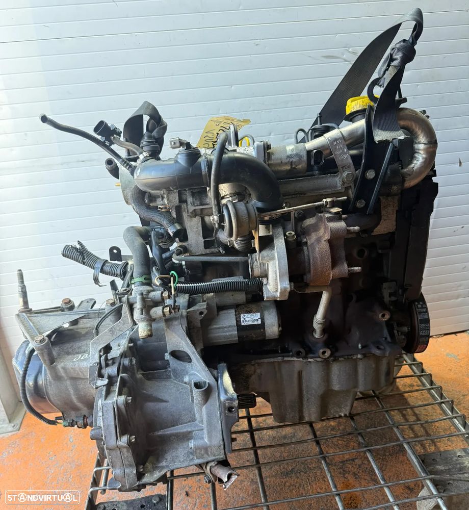 Motor Renault Clio II/Kangoo/Megane II 1.5DCI Ref: K9K704 Para Peças - 2