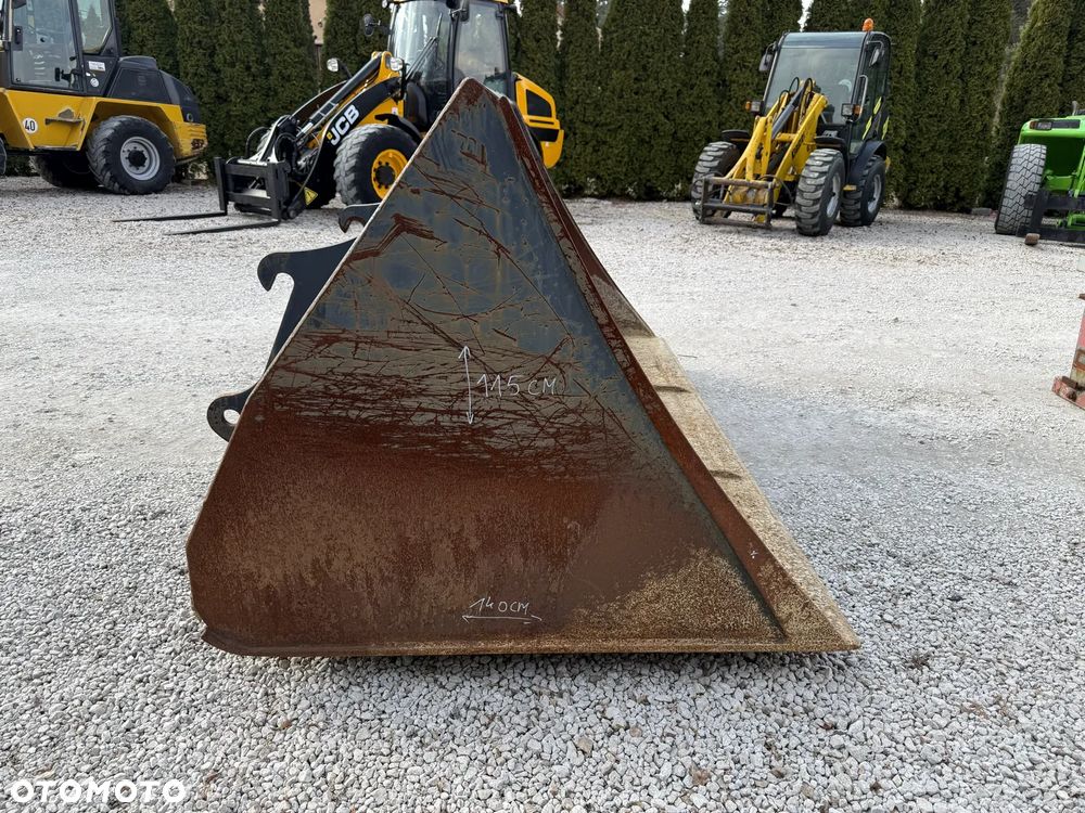 ŁYŻKA OBJĘTOŚCIOWA 240CM SZUFLA DO ZBOŻA I SYPKICH MATERIAŁÓW ŁYCHA KRAMER CLAAS SCORPION - 4