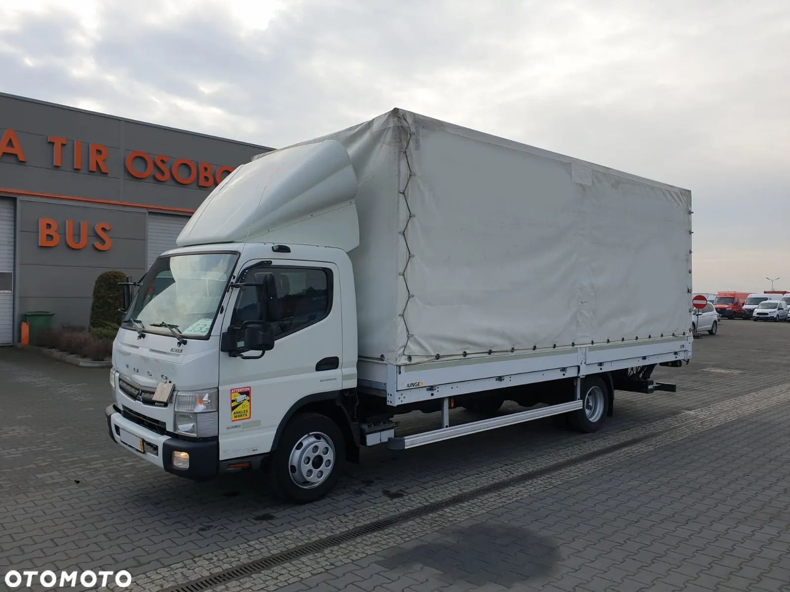 Mitsubishi FUSO CANTER 7C15 PLANDEKA+WINDA - 1