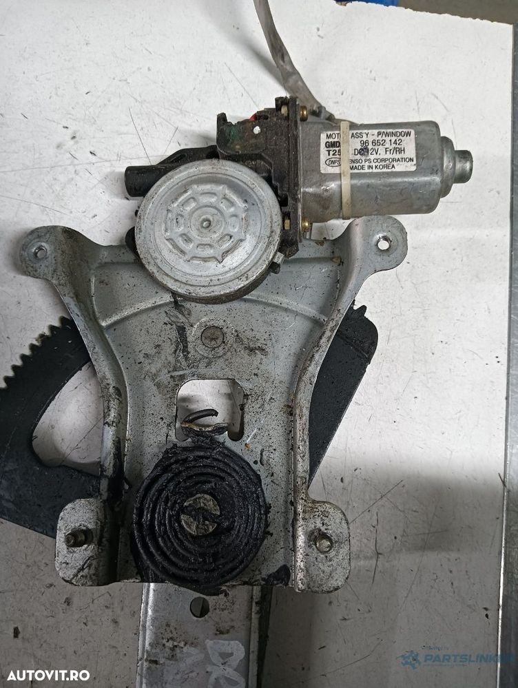 Macara geam electric dreapta fata CHEVROLET AVEO Saloon (T250, T255) [ 2005 - > ] OEM 96652142 - 2
