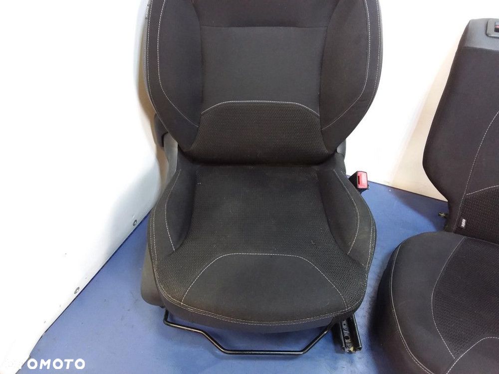 CITROEN DS3 FOTELE KANAPA KOMPLET WELUR - 8