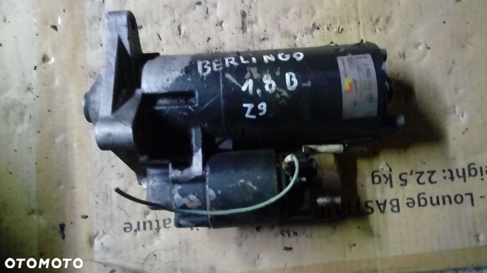 Rozrusznik Citroen Berlingo 1.8 B Z9 0986016120 - 1