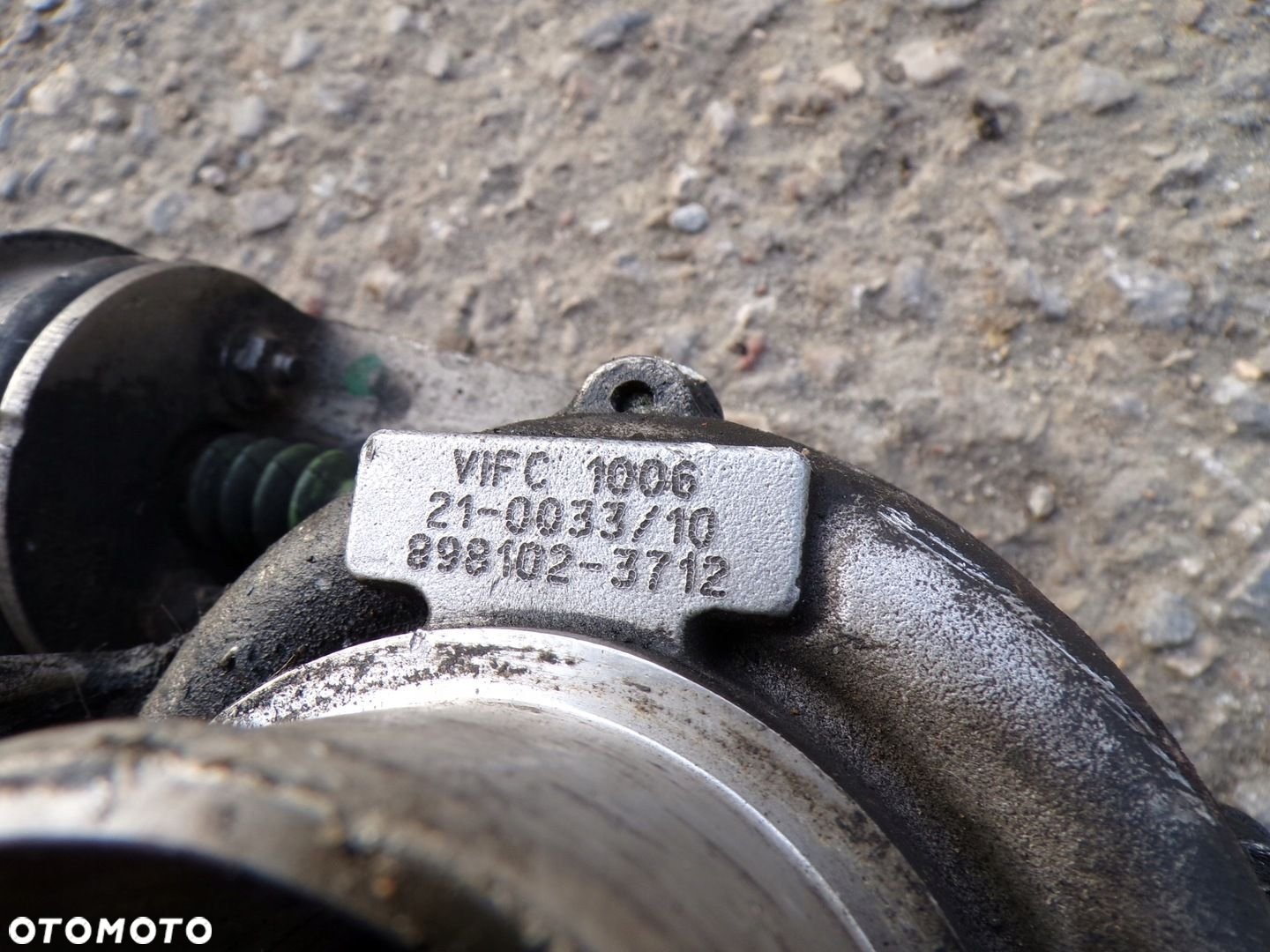 TURBOSPRĘŻARKA OPEL ASTRA H MERIVA A 1.7 CDTI 898102-3712 - 4