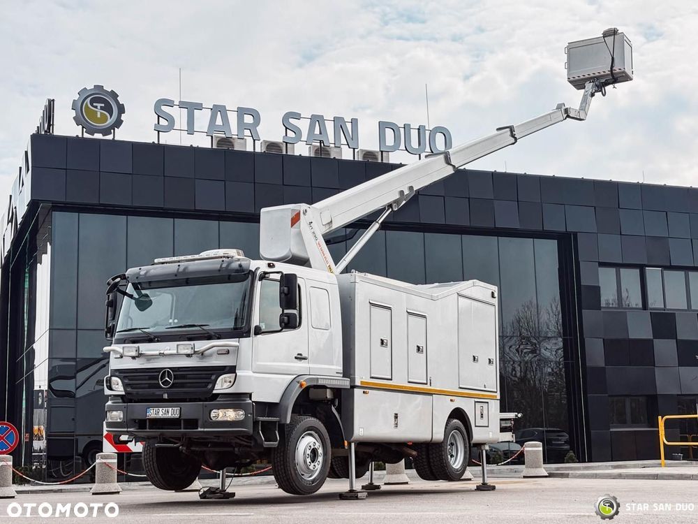 Mercedes-Benz Atego 1529 4x4  podnośnik Palfinger Wumag WT 230 - 3