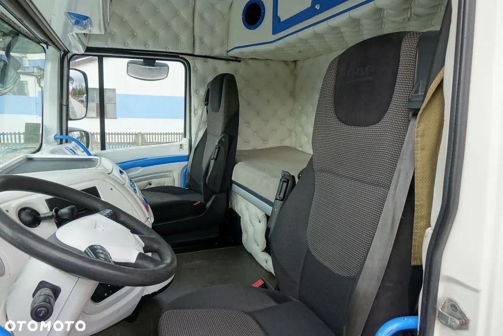 DAF XF 105.510 / BURTO-FIRANKA / EURO5 / AUTOMAT / NOWE PLANDEKI I DACH / PODŁOGA SZYNA-DESKA - 26