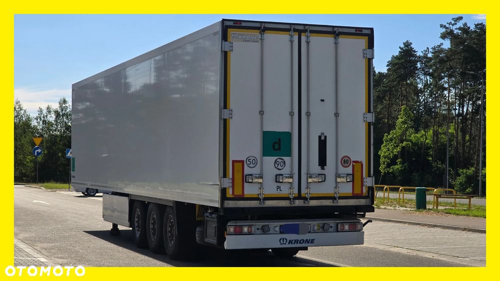 Krone CHŁODNIA / OŚ PODNOSZONA / PALECIARA / 4 RYGLE / AGREGAT CARRIER VECTOR 1550 / ELEKTRYK / DRUKARKA - 1