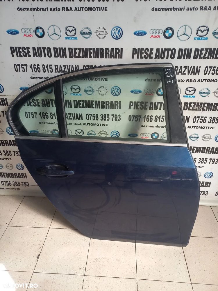 Usa Portiera Dreapta Spate Bmw Seria 5 E60 Berlina - Dezmembrari Arad - 6
