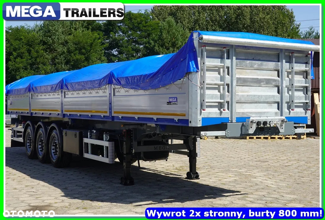 Mega 25 m³ wywrotka - platforma, 2-stronna, HARDOX 450 !!! - 23