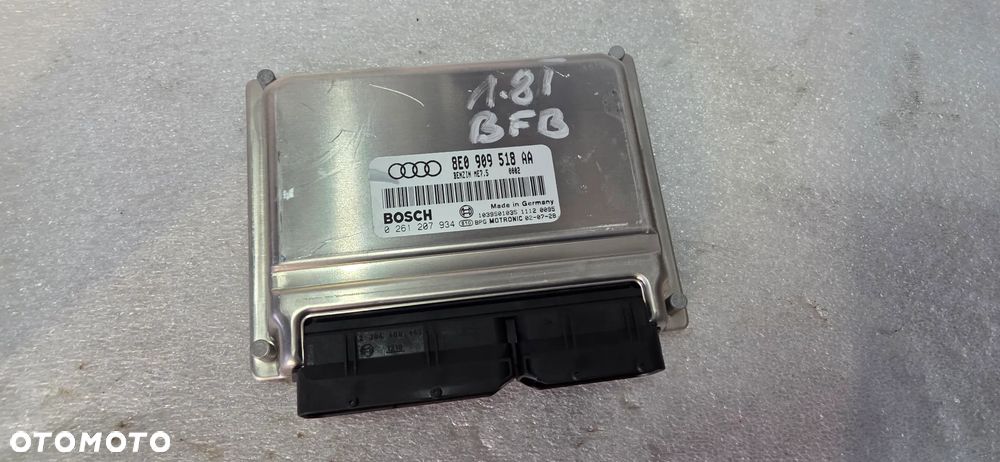 Komputer sterownik silnika Audi A4 B6 1.8T BFB -518AA - 1