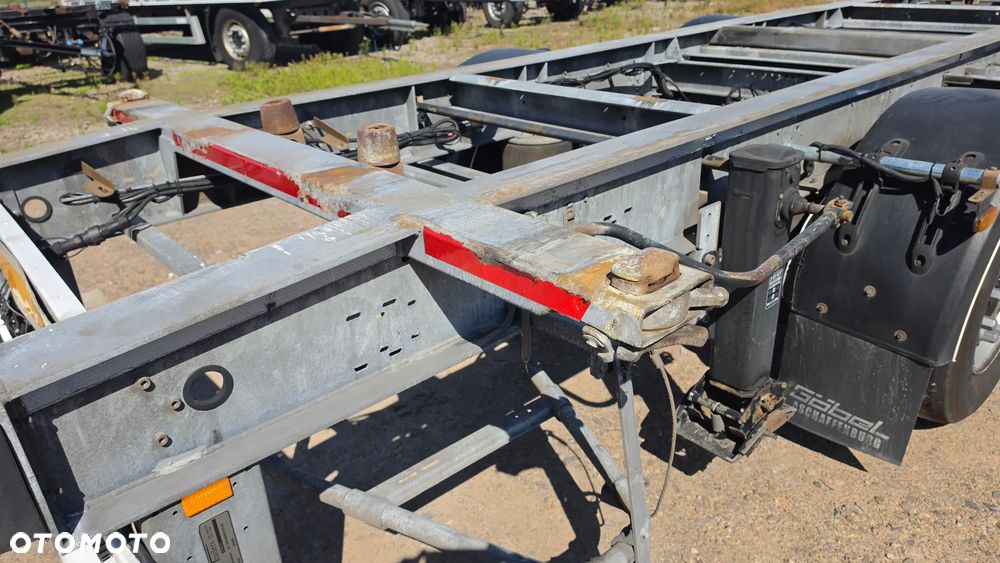 System Trailers 28.000zł netto TANDEM RAMA OCYNK BDF 7.45-7.80M 2018 ROK DHL DACHSER DPD DOLNY ZACZEP OPONY 385/55R22.5 ST.IDEALNY MOŻLIWOŚĆ TRANSPORTU - 9