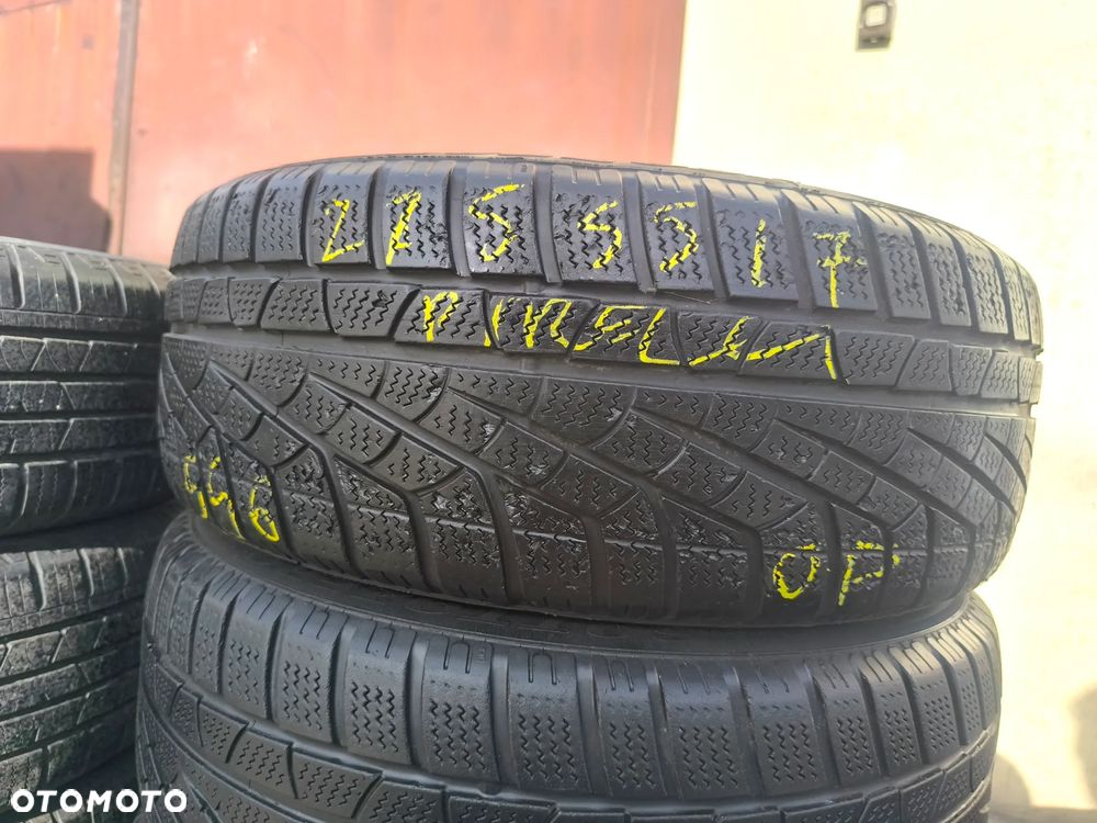 215/55R17 94H Opony Zimowe Zima PIRELLI WINTER 210 SOTTOZERO 4,5mm Legnica ALU-RAD 215/55 - 6