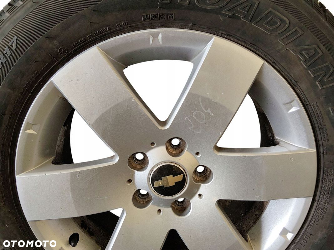 FELGI Z OPONAMI CHEVROLET CAPTIVA I 17'' 7J ET46 5X115 F503151-12 235/60/17 - 2