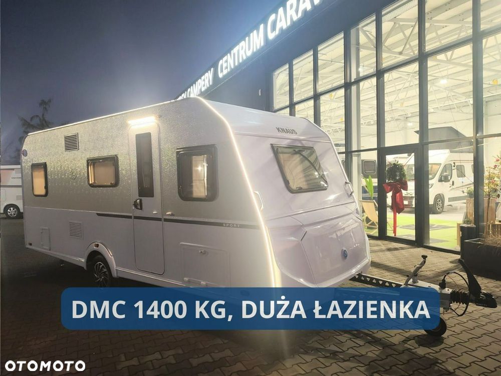 KNAUS Sport 500 KD - z dużą łazienką! DMC 1400 KG - 2