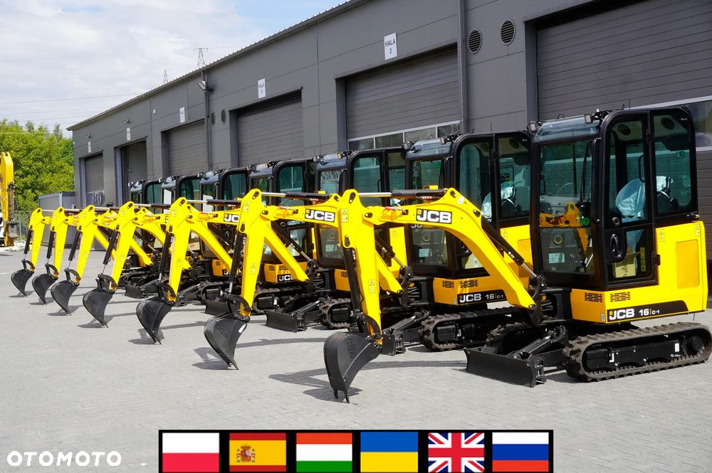 JCB NOWA minikoparka gąsienicowa 16 JCB C-1 / joysticki / 7 sztuk_261138 - 1