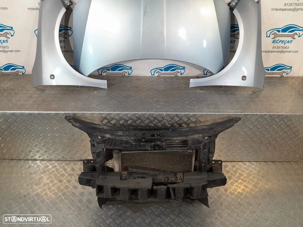 FRENTE COMPLETA SKODA FABIA II 2 MK2 542 CAPOT PARACHOQUES GUARDA-LAMAS OTICAS RADIADOR VENTILADOR FRENTE FIBRA REFORÇO - 19