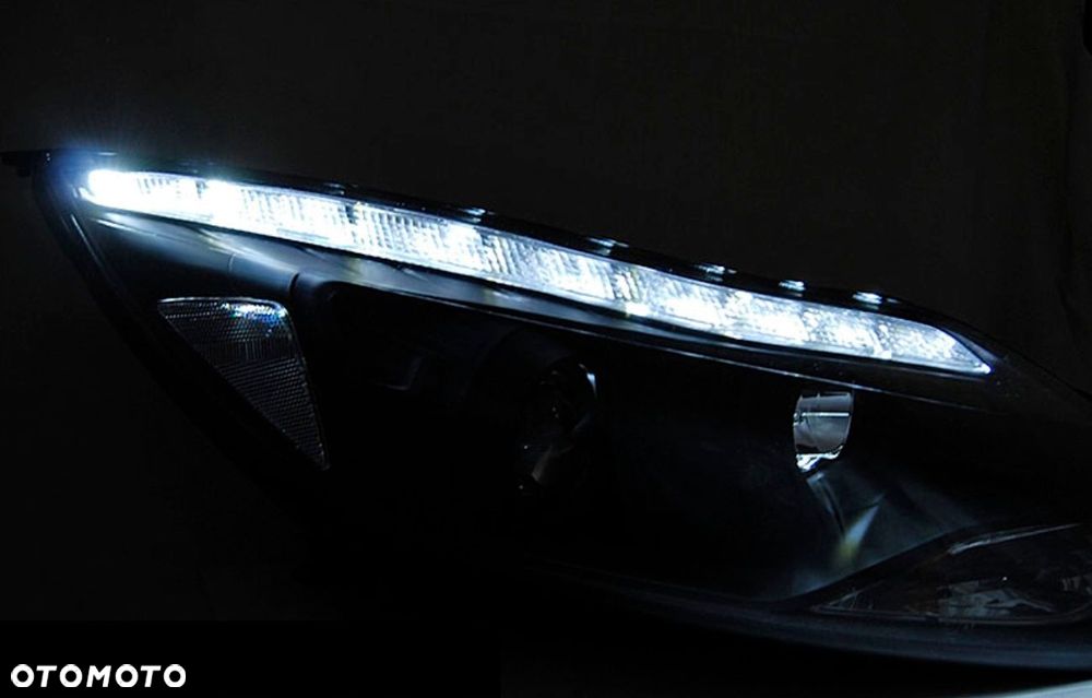 Reflektory Lampy kpl Day line light LED Tuning Ford Focus III 3 mk3 2010-14 - 3