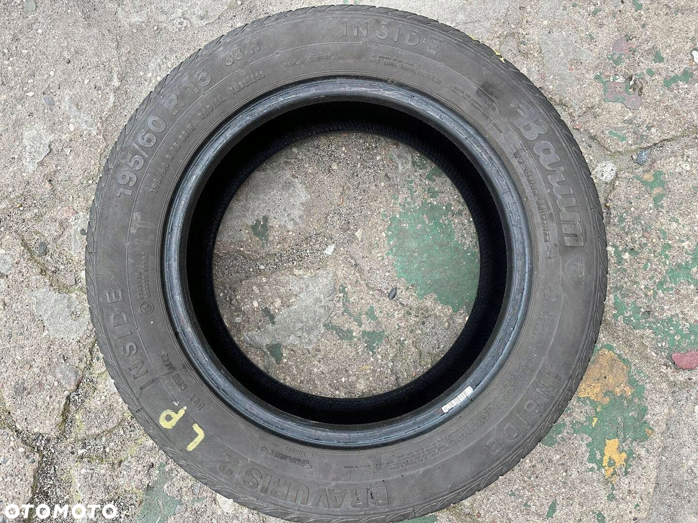195/60R15 Barum Bravuris 2 komplet opon lato 5,6mm - 7