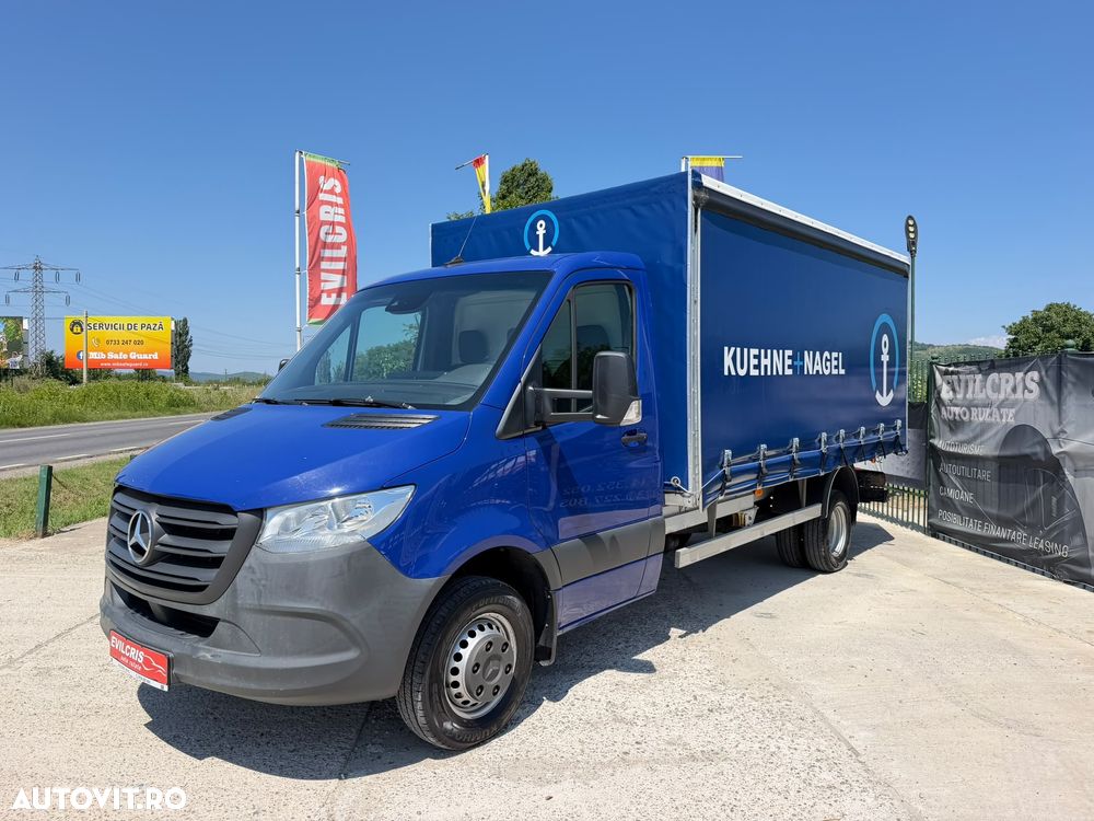 Mercedes-Benz Sprinter Prelata 8 EUROPALETI AXA DUBLA SPATE - 36