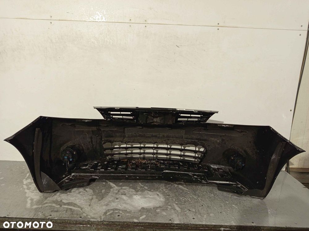 + ZDERZAK PRZÓD PRZEDNI NISSAN NOTE E11 LIFT FL Z11 Z11G CZARNY HALOGENY - 5