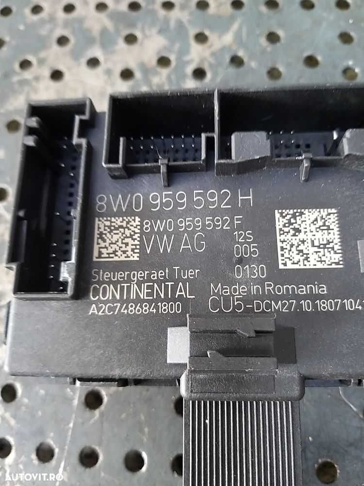 Modul calculator usa dreapta fata audi a4 b9 8w 8w0959592h a2c7486841800 - 3