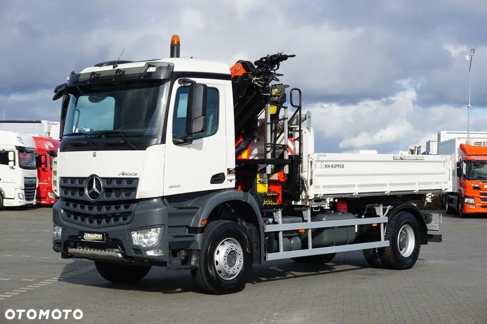 Mercedes-Benz / AROCS / 1843 / E 6 / WYWROTKA + HDS / ROTATOR / PALFINGER PK 13001 / WYSIĘG 17 M - 2