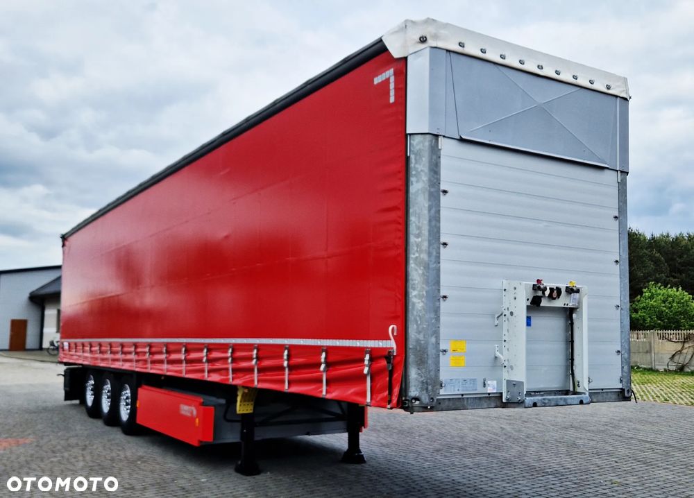 Schmitz Cargobull FIRANKA*PALECIARA*OŚ PODNOSZONA - 1