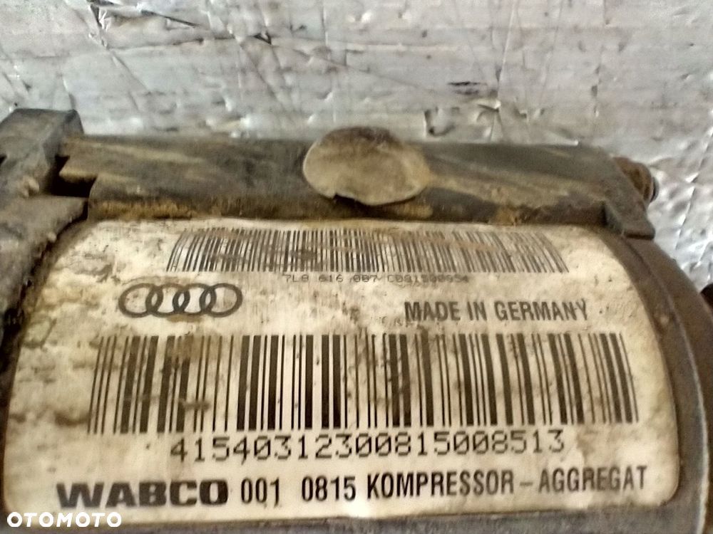 AUDI Q7 4L I 3.0 TDI KOMPRESOR POMPA ZAWIESZENIA 7L8616007C 7L8616006C - 8