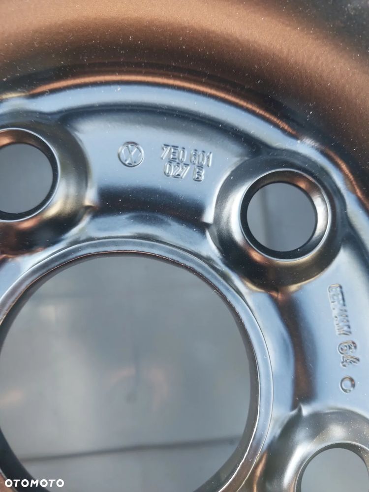 Felga stalowa 17cal ET 56 vw t5 t6 - 5