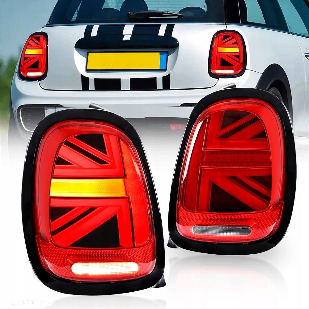 Lampy tylne kpl Vland Led Tuning Red Union Mini Cooper f55 f56 f57 2014-17 - 1
