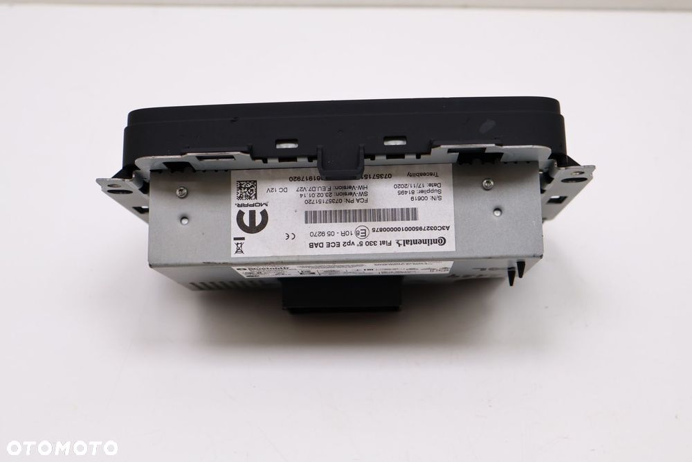 FIAT 500L RADIO EKRAN '07357151720 - 5