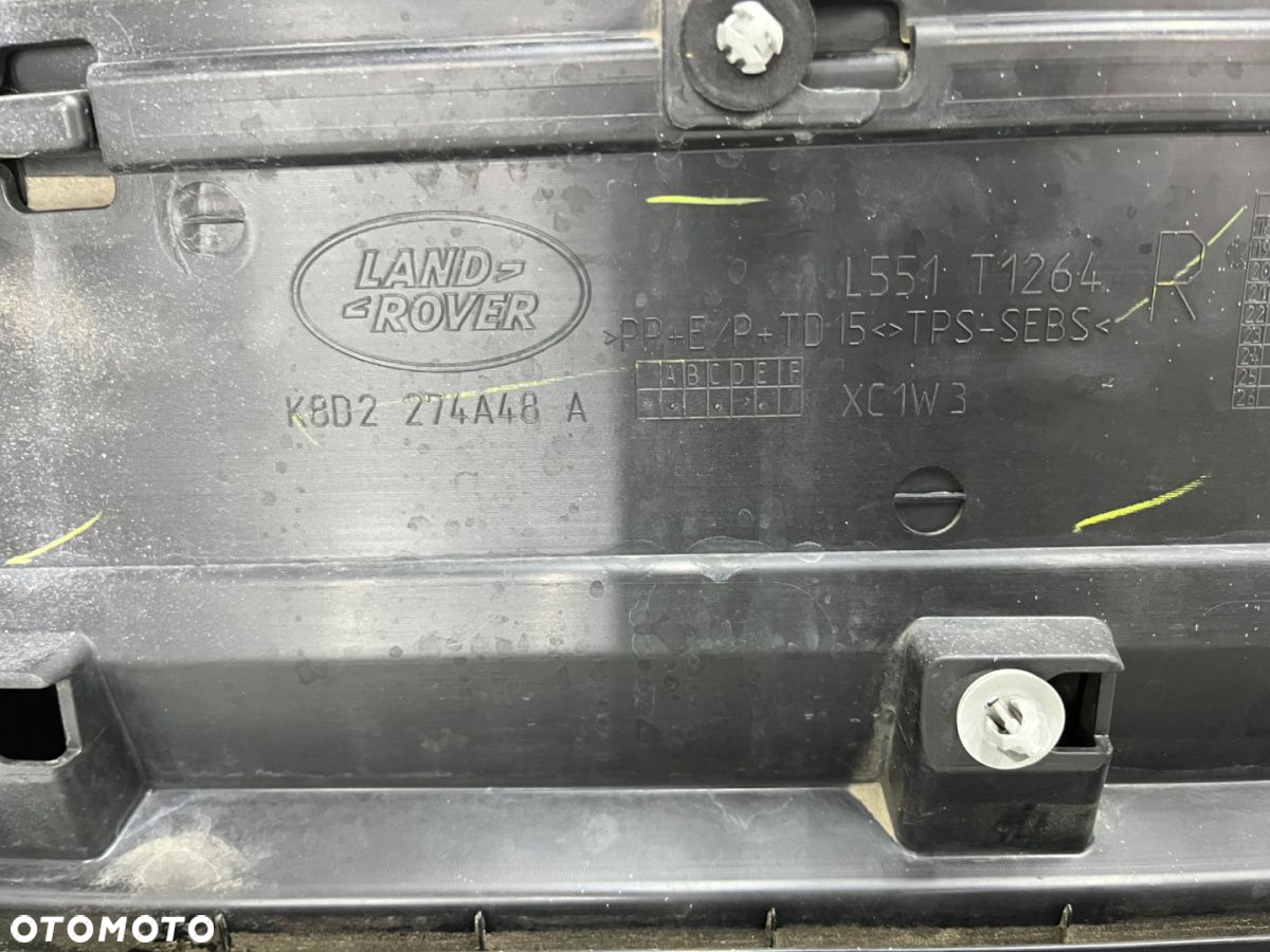Listwa Range Rover Evoque II L551 18r.- prawa tylna dolna nakładka drzwi bocznych prawy tył - 11