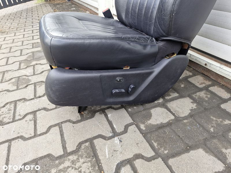 lincoln navigator 2 ii fotel lewy przód przedni skóra - 8