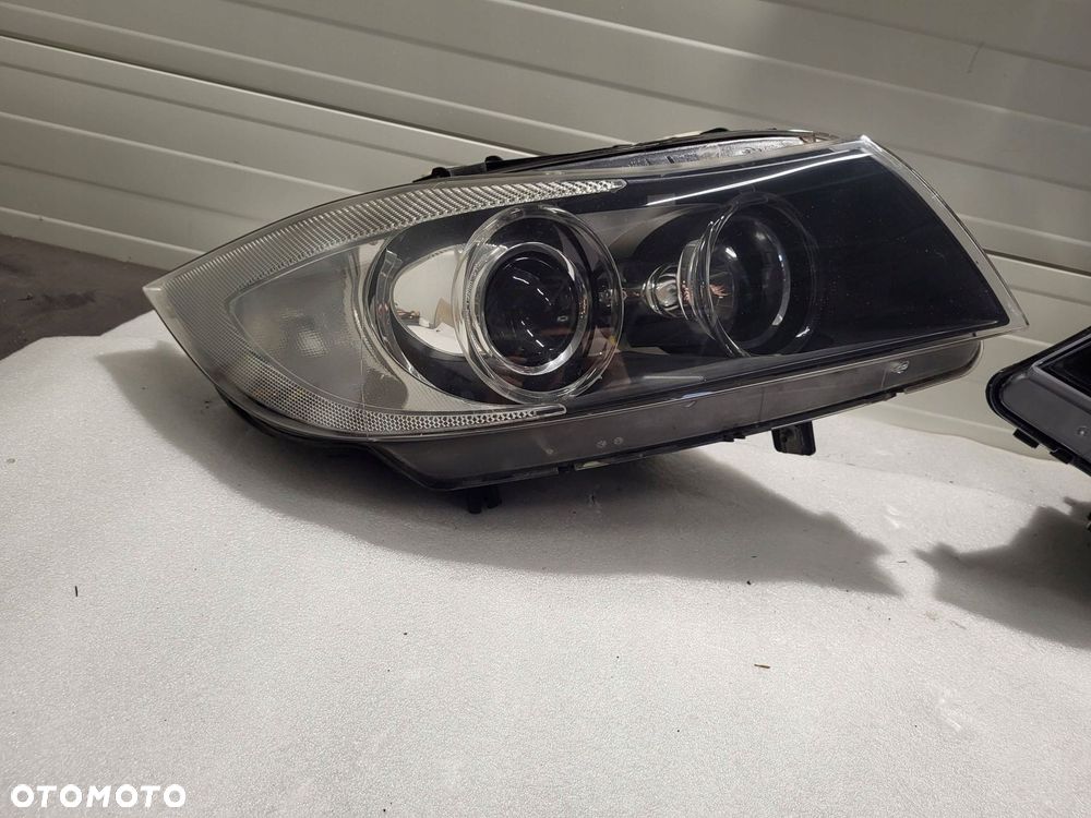 bmw 3 e90 xenon nie skrętny komplet lamp przednich 69427379/ 69427389 - 2