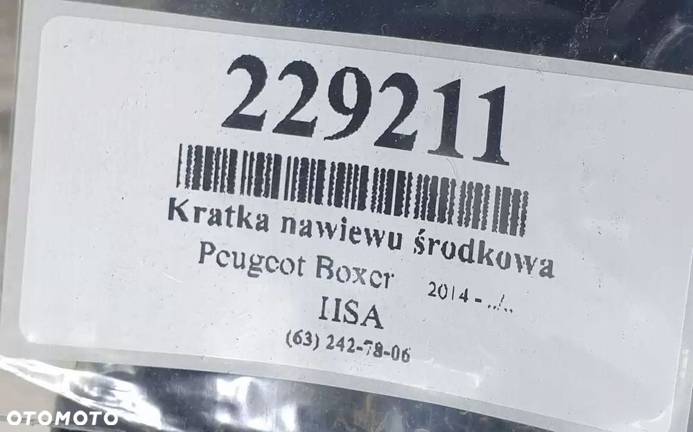 Peugeot Boxer Kratka Nawiewu Środkowa - 3