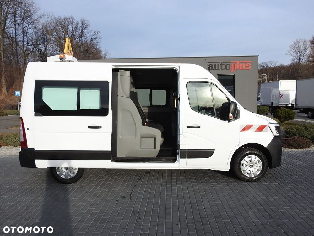 Renault MASTER FURGON BRYGADÓWKA  7 MIEJSC TEMPOMAT KLIMATYZACJA LEDY  135KM - 9