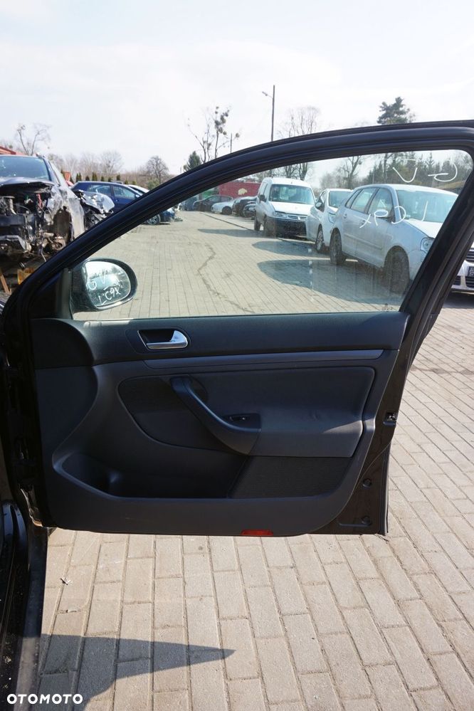DRZWI PRZEDNIE PRAWE GOLF V KOMBI LC9X  CZARNY VOLKSWAGEN 2003-2009 - 5