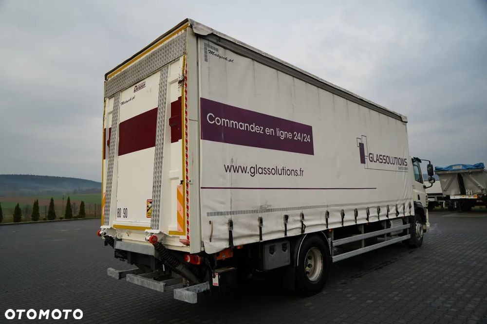 DAF CF 290 / 4X2 / SOLÓWKA / FIRANKA 8 M / WINDA DHOLLANDIA / MOCNA PODŁOGA / EURO 6 - 5