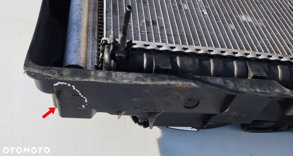 pas przedni komplet chłodnic wentylator jumpy expert scudo ii hdi 07-13 - 9