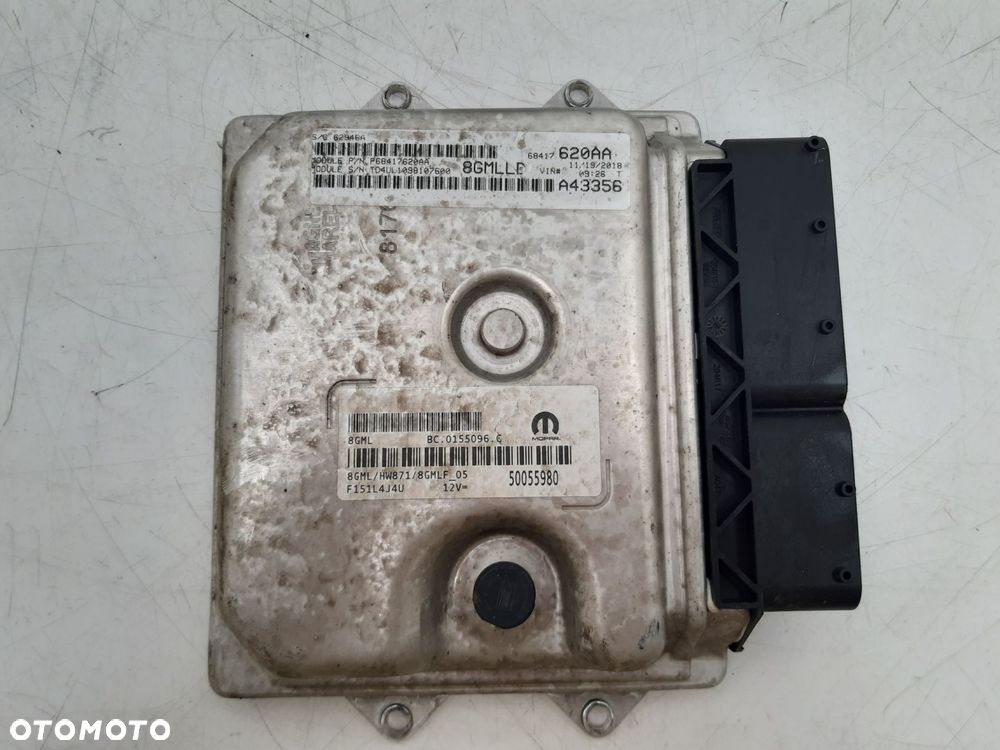 Komputer sterownik silnika zestaw Jeep Compass II 1.4 MultiAir 68417620AA - 5