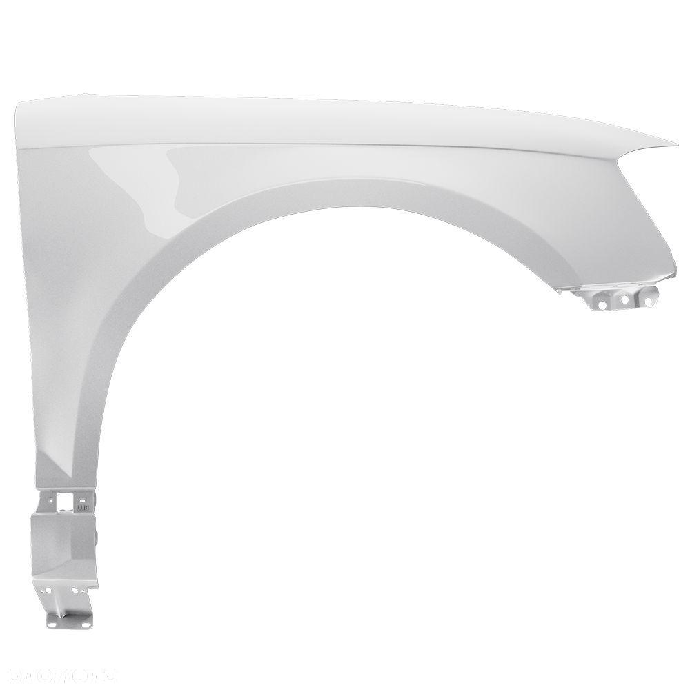 BLU Błotnik AUDI A3 8P lift LS9R prawy biały 08-12 przód GletscherWeiss - 2