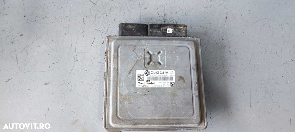 ECU volkswagen vw polo 6R an 2010 motor 1.6 CAY 90 CP cod 03L906023AH - 2